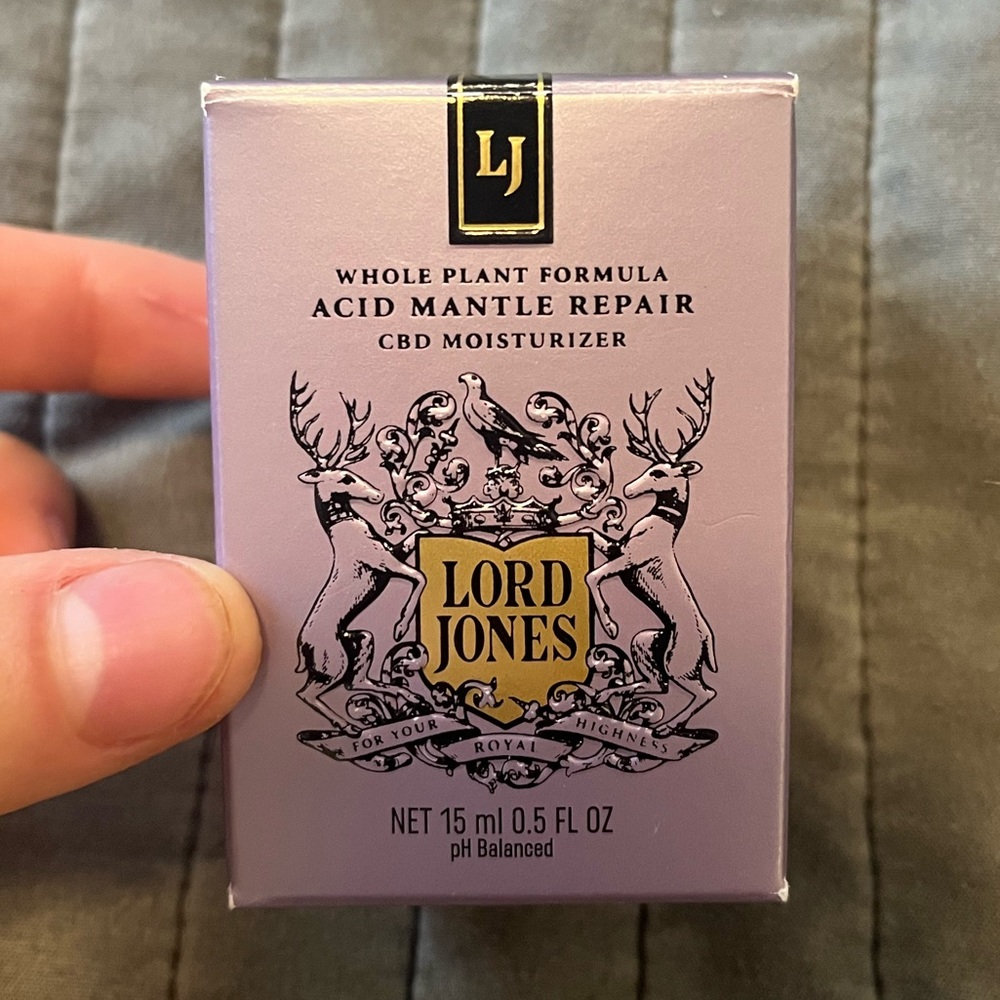Lord Jones acid mantle repair moisturizer